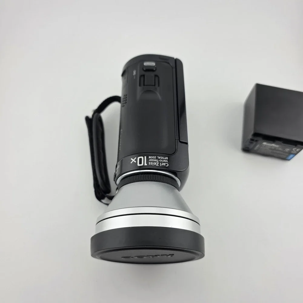 Sony Handycam HDR-CX100 HD Camcorder VCL-HA07A Lens Maximal Power Battery Tested